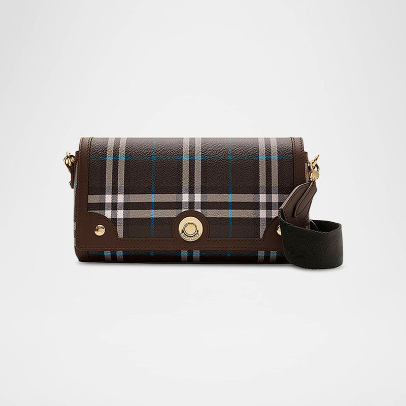 Bolsa Crossbody Note Small Check Canvas - Mercado de Luxo - O Maior E-Commerce de Bens, Produtos e Serviços de Luxo do Brasil.