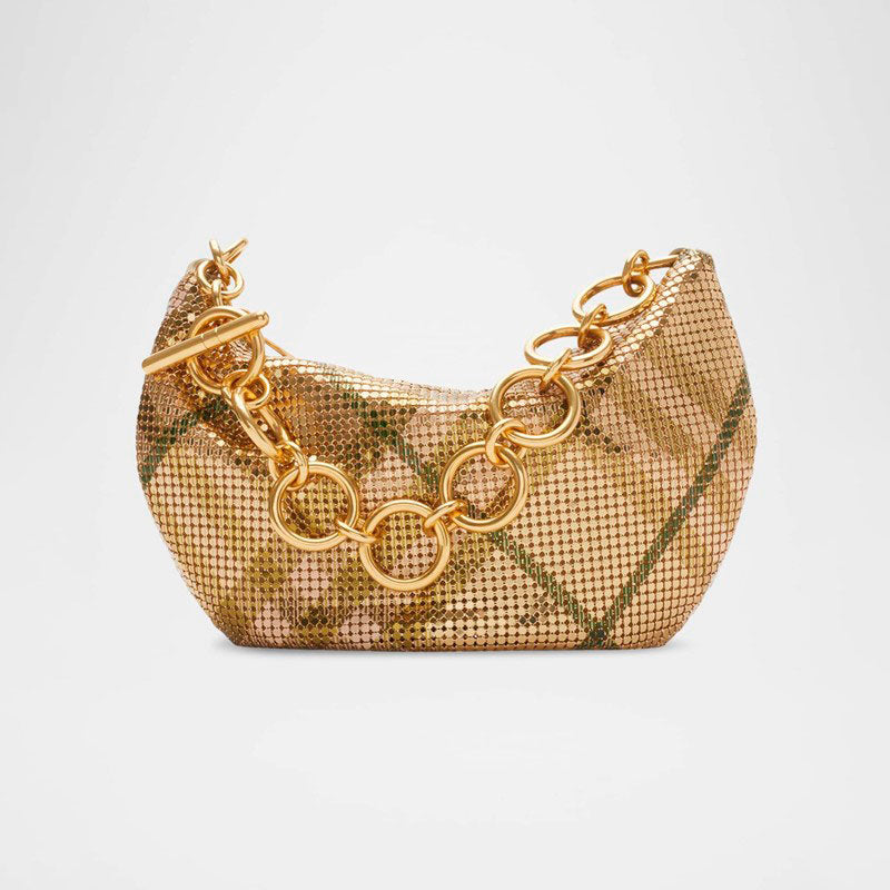Bolsa Shoulder Chainmail Check  - Mercado de Luxo - O Maior E-Commerce de Bens, Produtos e Serviços de Luxo do Brasil.