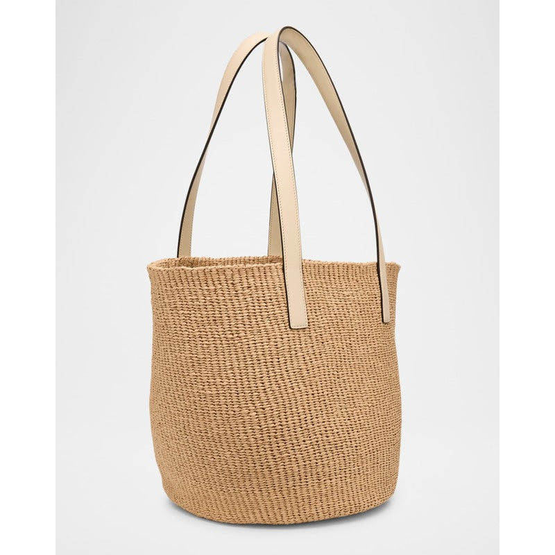 Bolsa Shopper Large Horse Medal Basket in Paper