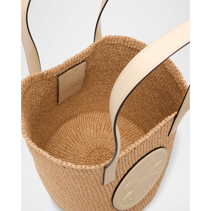 Bolsa Shopper Large Horse Medal Basket in Paper