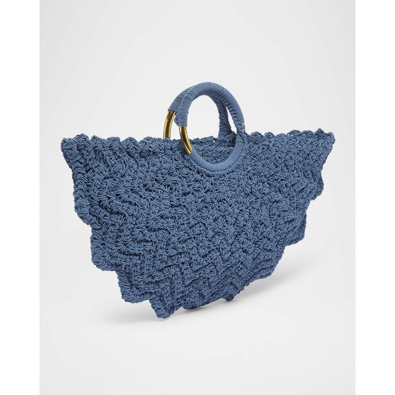 Bolsa Beach Passementerie Crochet  in Fabric