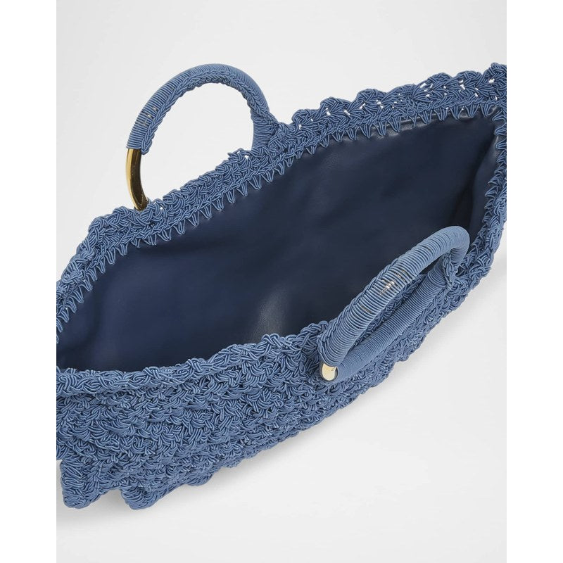 Bolsa Beach Passementerie Crochet  in Fabric
