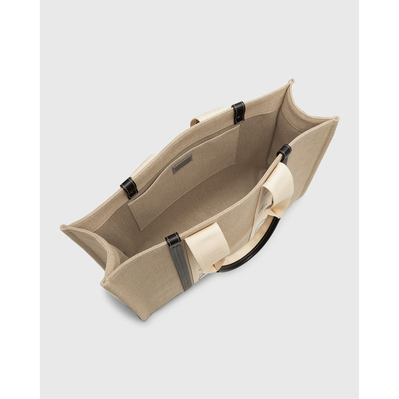 Bolsa Shopper Woody Large in Linen