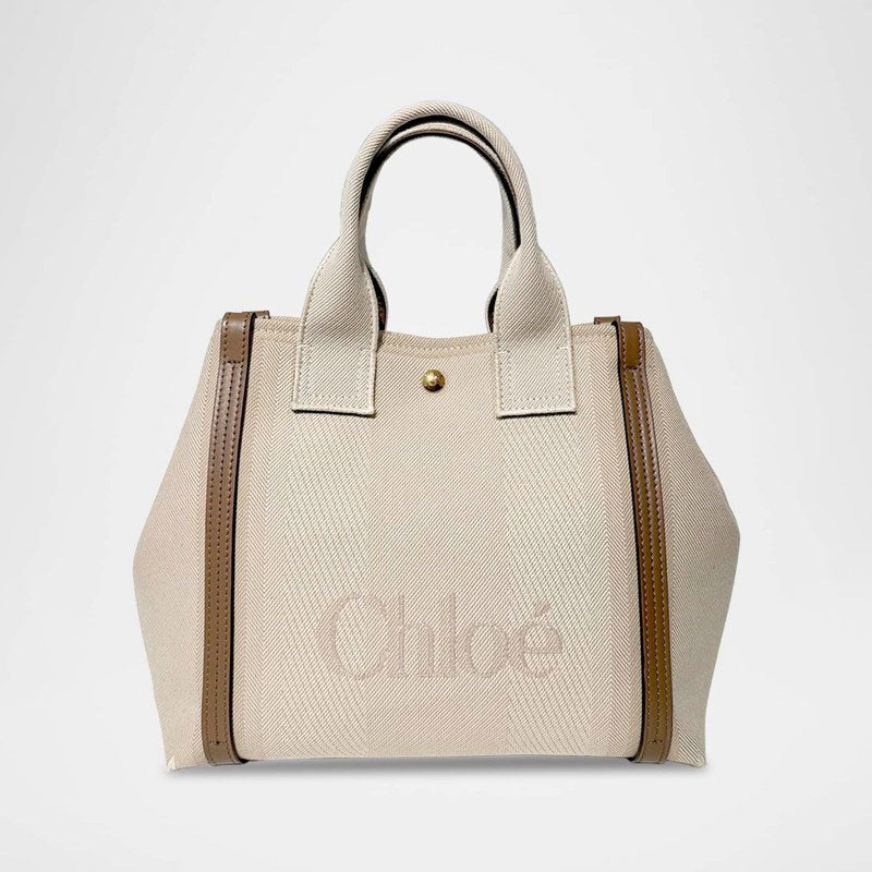 Bolsa Shopper Small in Jacquard Canvas - Mercado de Luxo - O Maior E-Commerce de Bens, Produtos e Serviços de Luxo do Brasil.