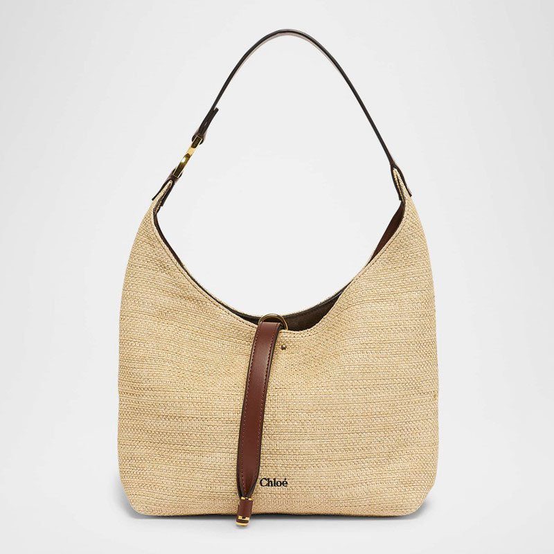 Bolsa Beach Marcie in Raffia Fabric - Mercado de Luxo - O Maior E-Commerce de Bens, Produtos e Serviços de Luxo do Brasil.