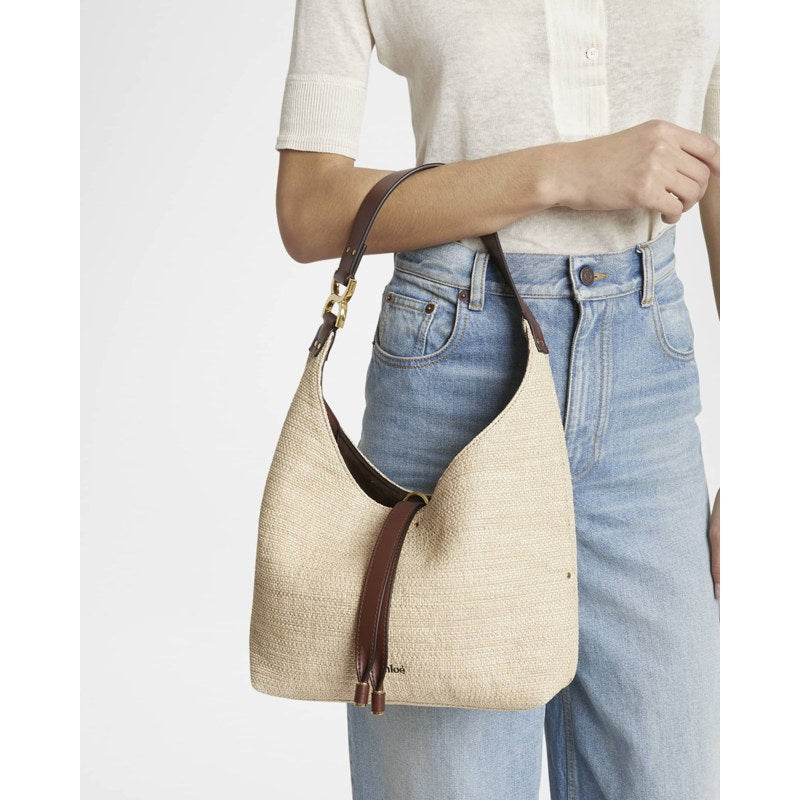Bolsa Beach Marcie in Raffia Fabric