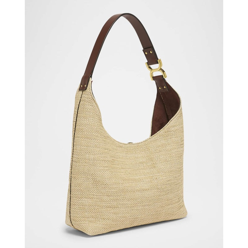 Bolsa Beach Marcie in Raffia Fabric