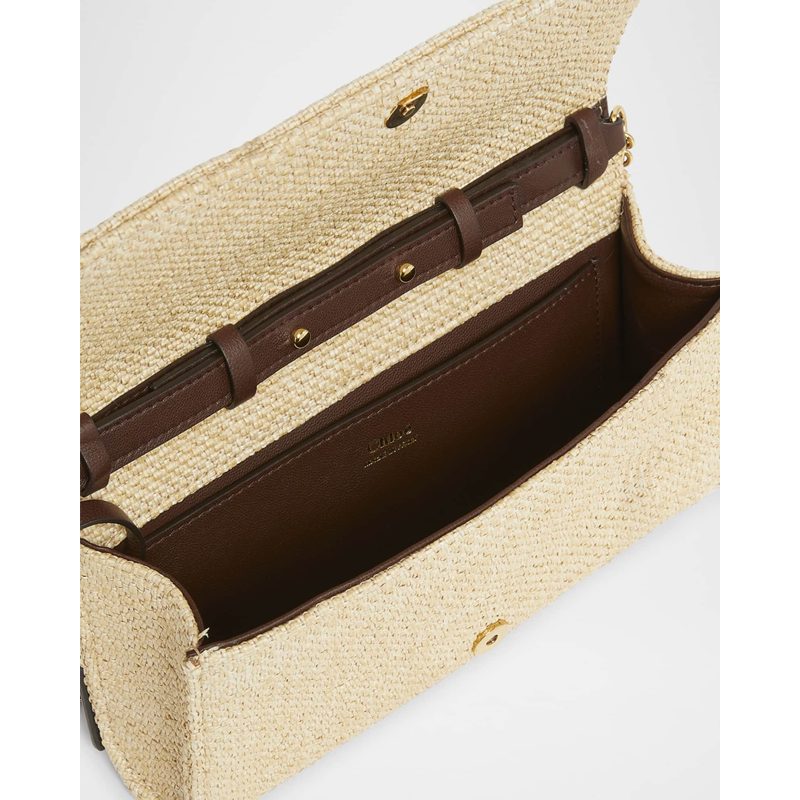 Bolsa Crossbody Iconic Logo Flap
