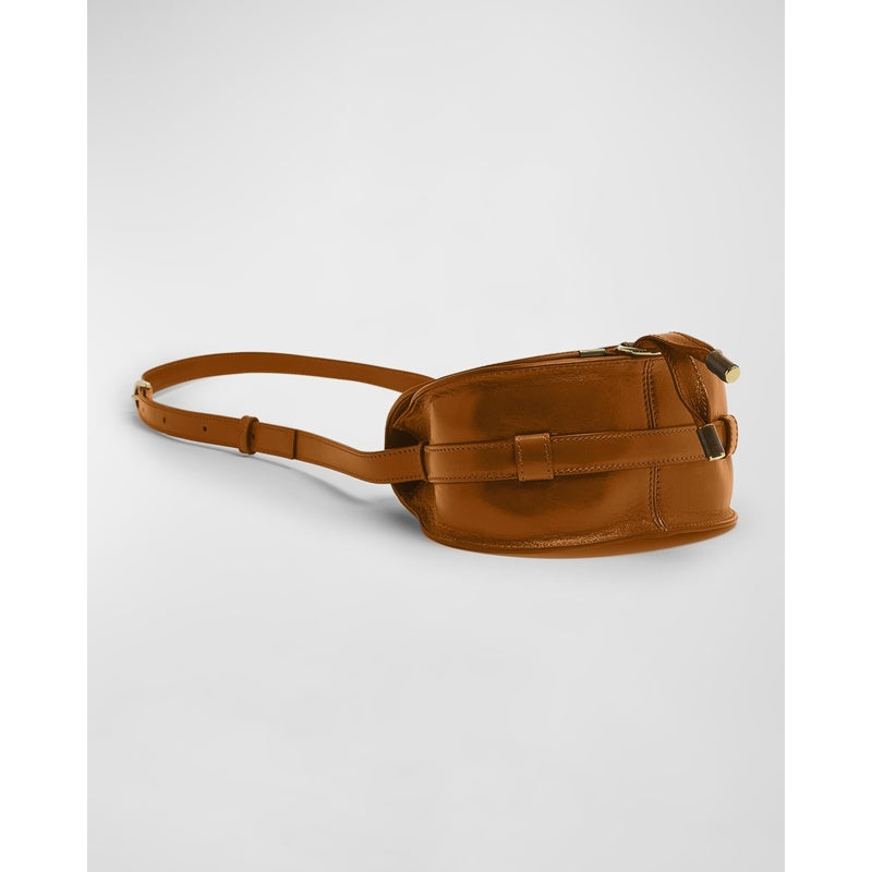 Bolsa Crossbody Marcie Small in Shiny Calfskin