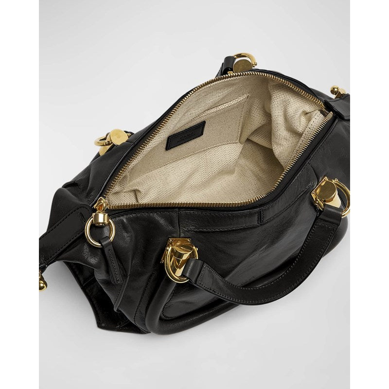 Bolsa Crossbody Paraty 24 Medium in Shiny Calfskin