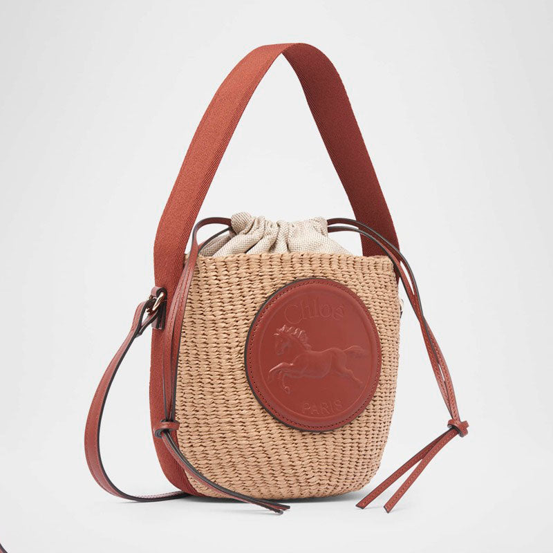 Bolsa Bucket Horse Medal in Paper - Mercado de Luxo - O Maior E-Commerce de Bens, Produtos e Serviços de Luxo do Brasil.