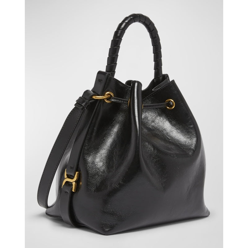 Bolsa Shoulder Marcie in Shiny Calfskin