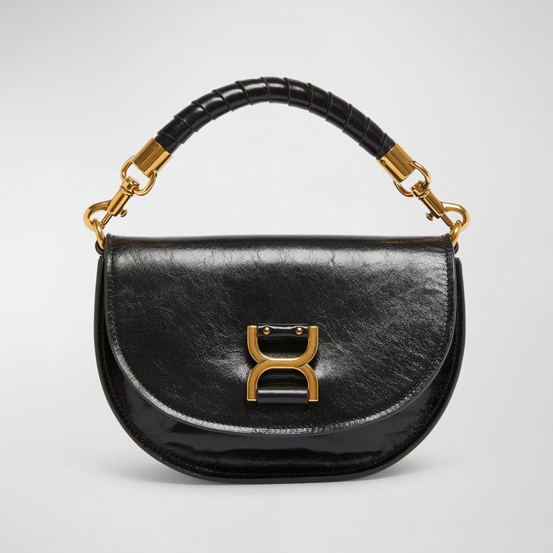 Bolsa Shoulder Marcie Flap in Shiny Calfskin - Mercado de Luxo - O Maior E-Commerce de Bens, Produtos e Serviços de Luxo do Brasil.