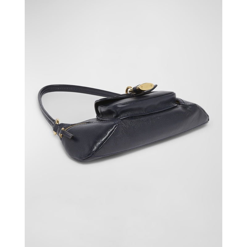 Bolsa Shoulder The 99 in Shiny Grained Calfskin