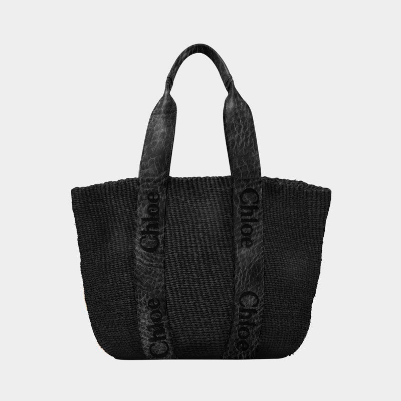Bolsa Shopper Woody Mifuko Basket with Logo Webbing - Mercado de Luxo - O Maior E-Commerce de Bens, Produtos e Serviços de Luxo do Brasil.