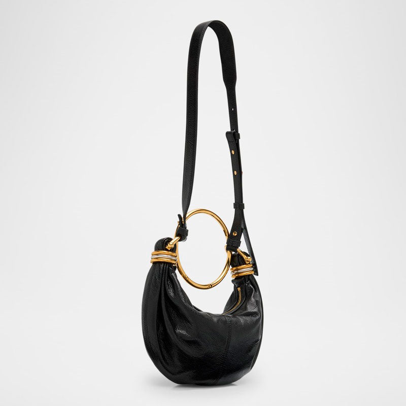 Bolsa Crossbody Mini Bracelet Grained - Mercado de Luxo - O Maior E-Commerce de Bens, Produtos e Serviços de Luxo do Brasil.