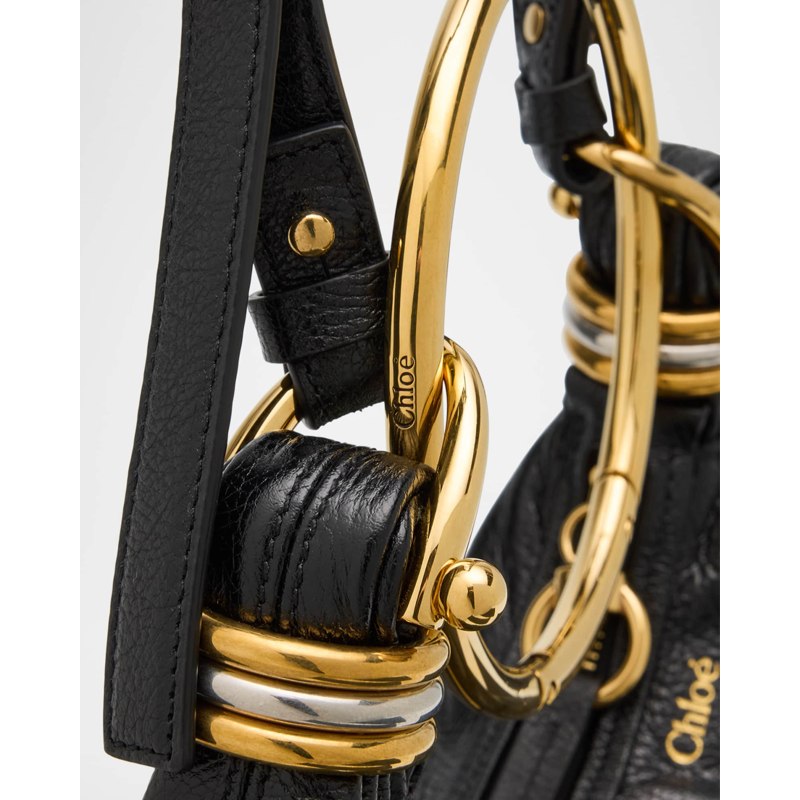 Bolsa Crossbody Mini Bracelet Grained