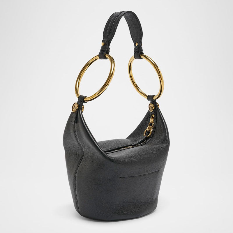 Bolsa Shoulder Bracelet Zip in Grained Buffalo - Mercado de Luxo - O Maior E-Commerce de Bens, Produtos e Serviços de Luxo do Brasil.