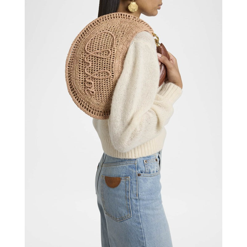 Bolsa Beach Summer Banana  in Crochet Fabric