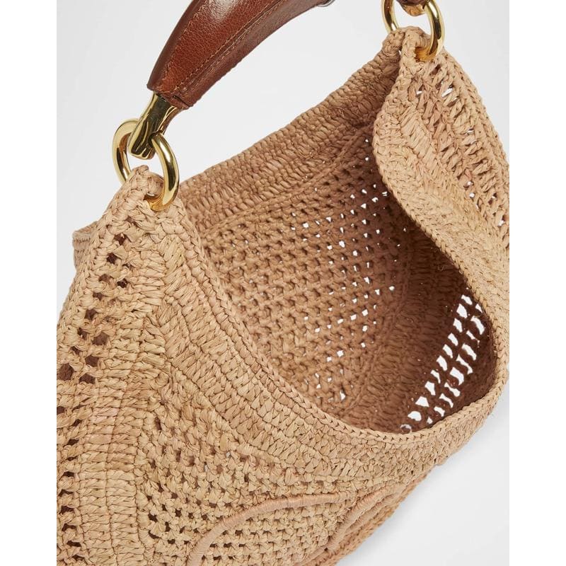 Bolsa Beach Summer Banana  in Crochet Fabric