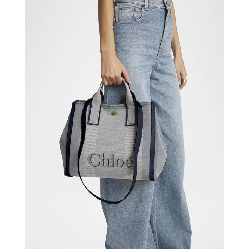 Bolsa Shopper Large Carry in Jacquard Canvas
