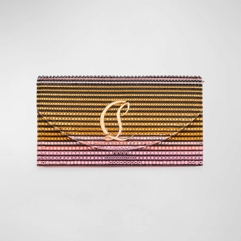 Bolsa Crossbody Loubi54 on Chain in Strass Crepe Satin - Mercado de Luxo - O Maior E-Commerce de Bens, Produtos e Serviços de Luxo do Brasil.
