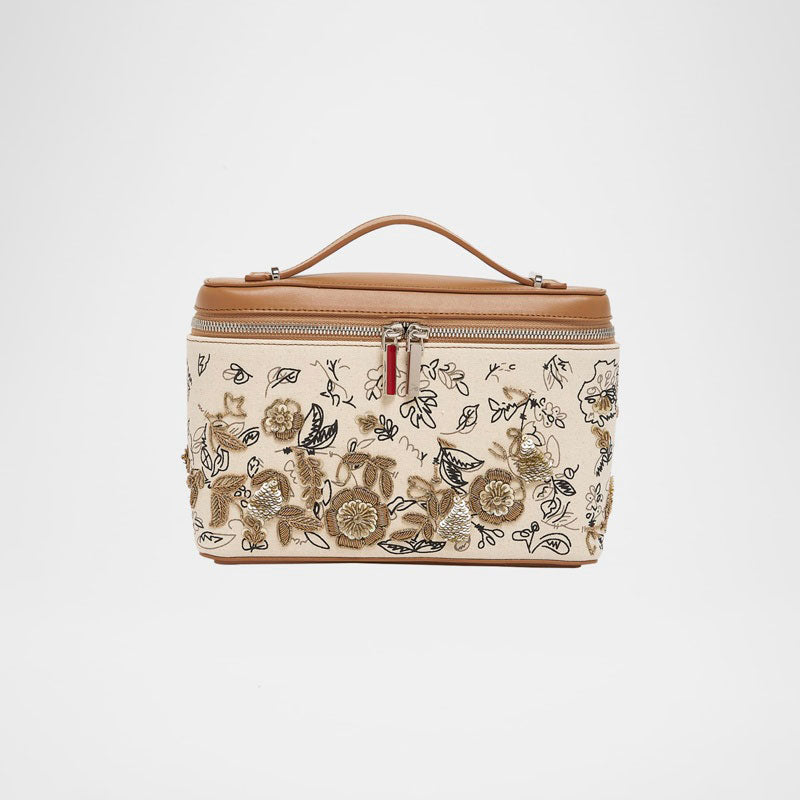 Bolsa Handle Djanis Floral Toile - Mercado de Luxo - O Maior E-Commerce de Bens, Produtos e Serviços de Luxo do Brasil.
