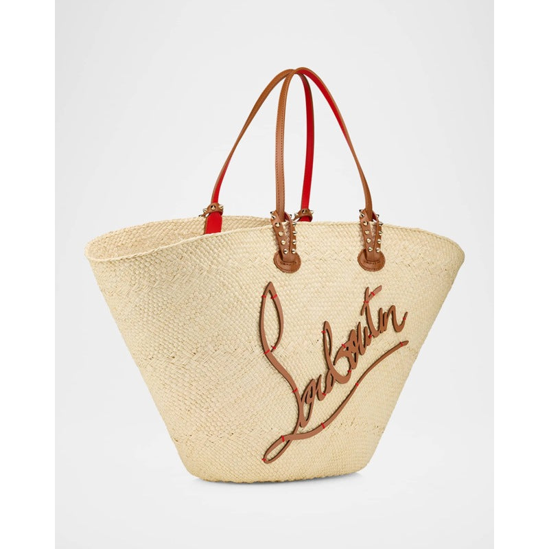 Bolsa Beach Cabata Mini Basket in Raffia