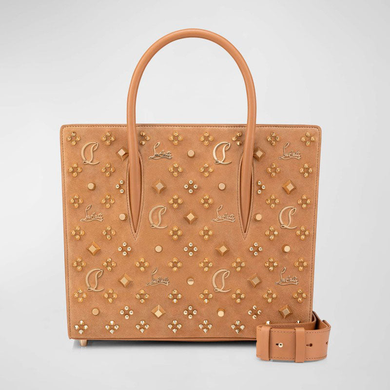 Bolsa Handle Paloma Medium  in Loubinthesky Suede - Mercado de Luxo - O Maior E-Commerce de Bens, Produtos e Serviços de Luxo do Brasil.