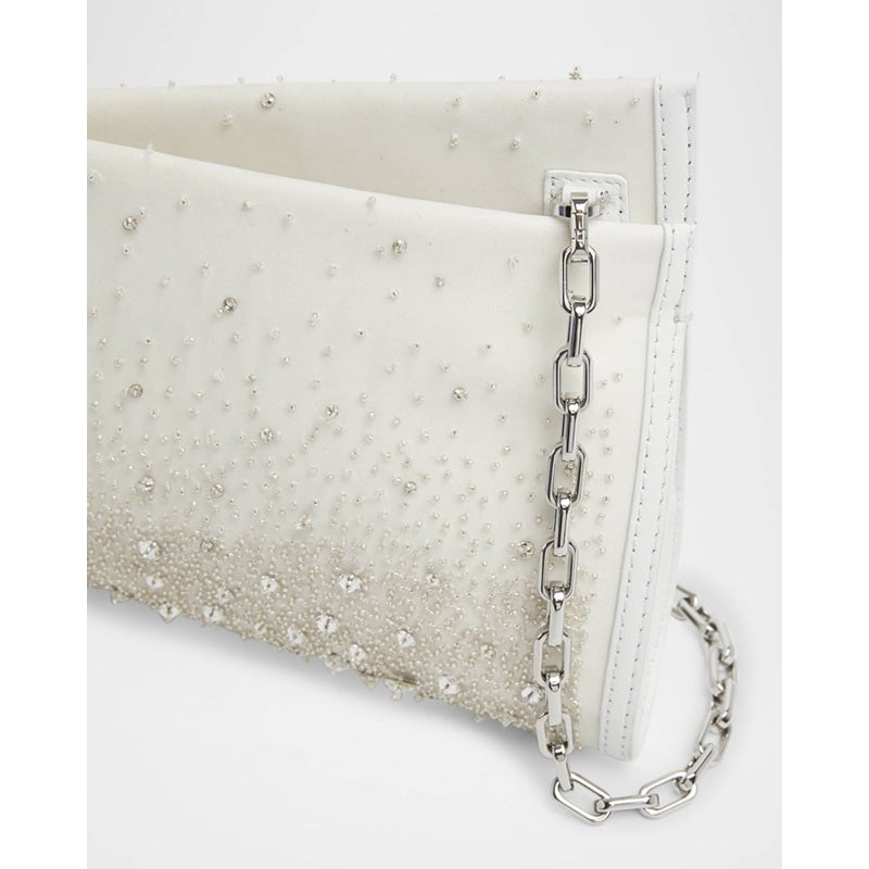 Bolsa Clutch Loubitwist Small Embellished Satin