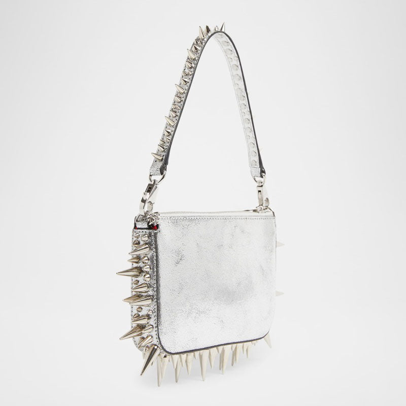 Bolsa Shoulder Loubila Mini Spike Metallic - Mercado de Luxo - O Maior E-Commerce de Bens, Produtos e Serviços de Luxo do Brasil.