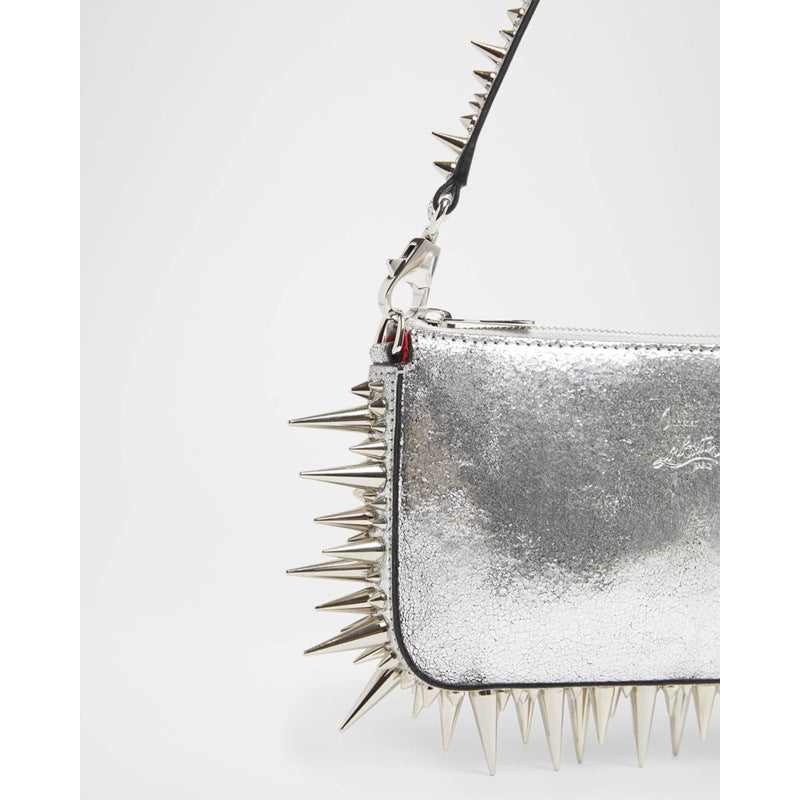 Bolsa Shoulder Loubila Mini Spike Metallic