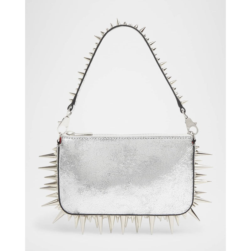 Bolsa Shoulder Loubila Mini Spike Metallic