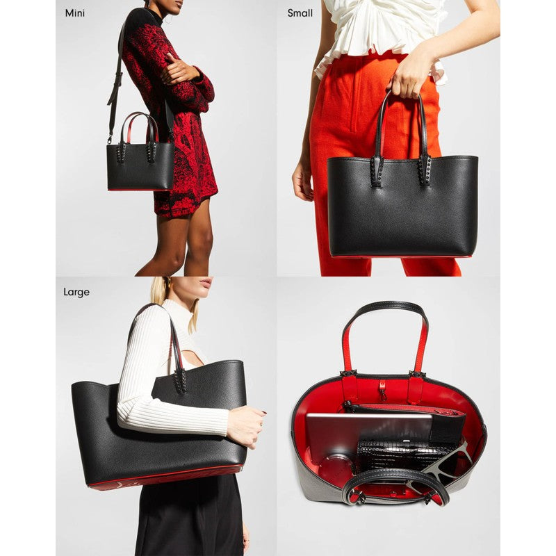 Bolsa Shopper Cabata Small Tote in Grained