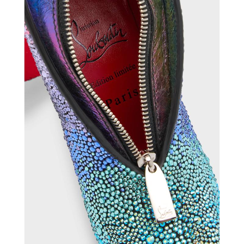 Bolsa Crossbody A B Charm in Rainbow Strass
