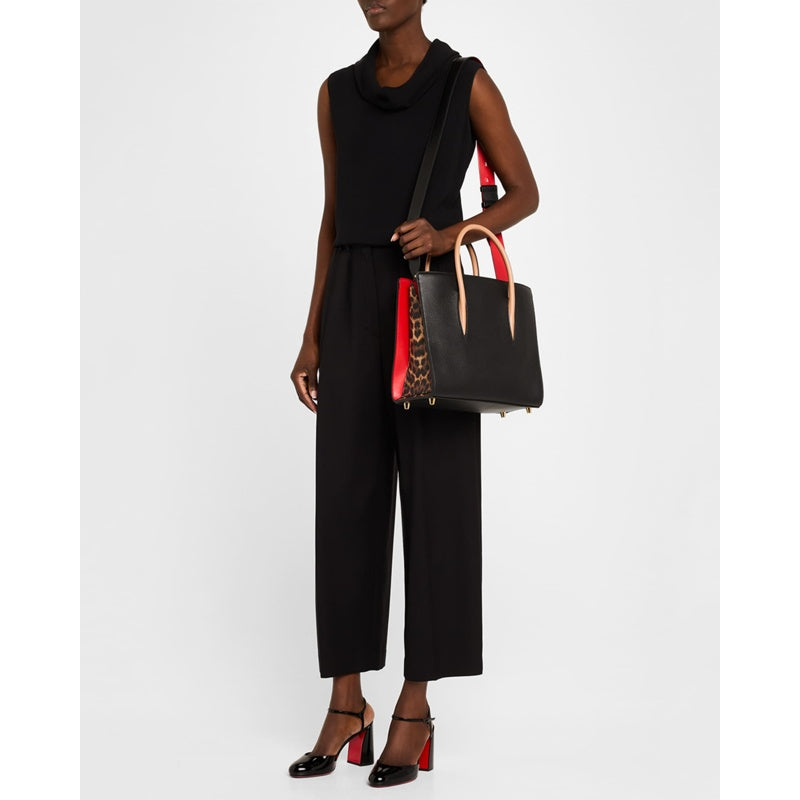 Bolsa Handle Paloma Medium Leopard-Print