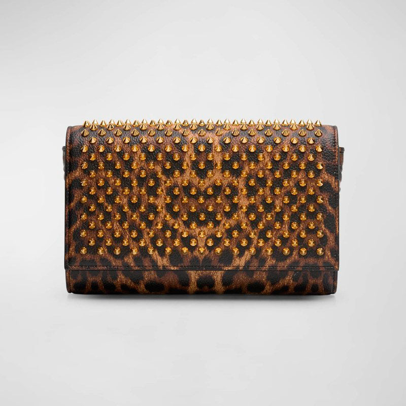 Bolsa Crossbody Paloma Spike Leopard-Print on Chain - Mercado de Luxo - O Maior E-Commerce de Bens, Produtos e Serviços de Luxo do Brasil.