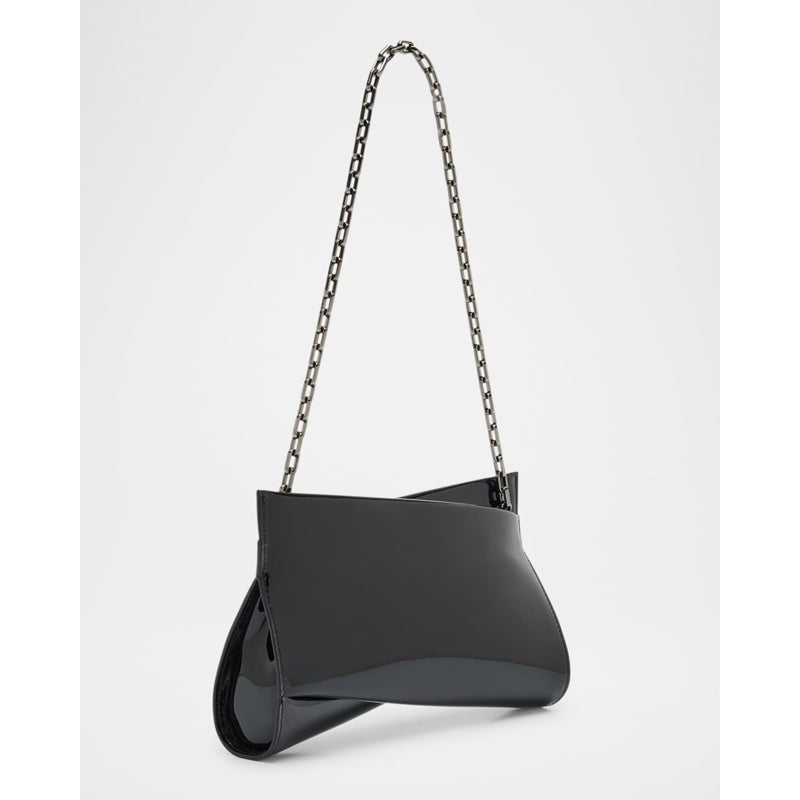 Bolsa Shoulder Loubitwist Small in Patent