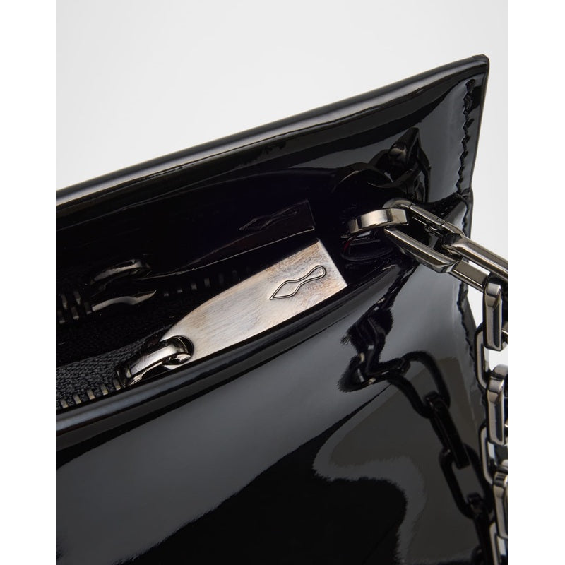 Bolsa Shoulder Loubitwist Small in Patent