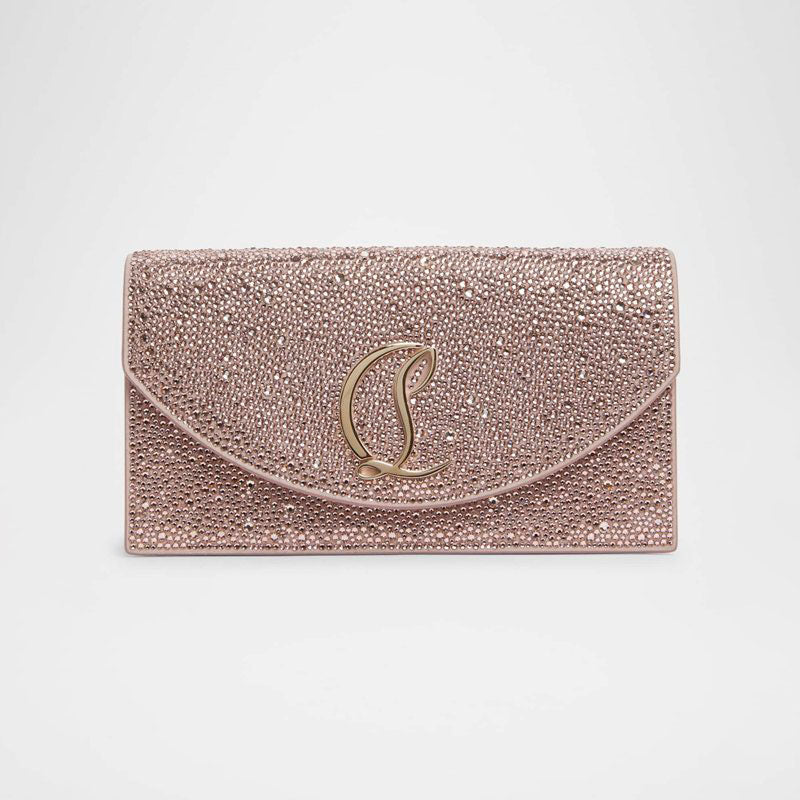Bolsa Clutch Loubi54 Strass Flap - Mercado de Luxo - O Maior E-Commerce de Bens, Produtos e Serviços de Luxo do Brasil.