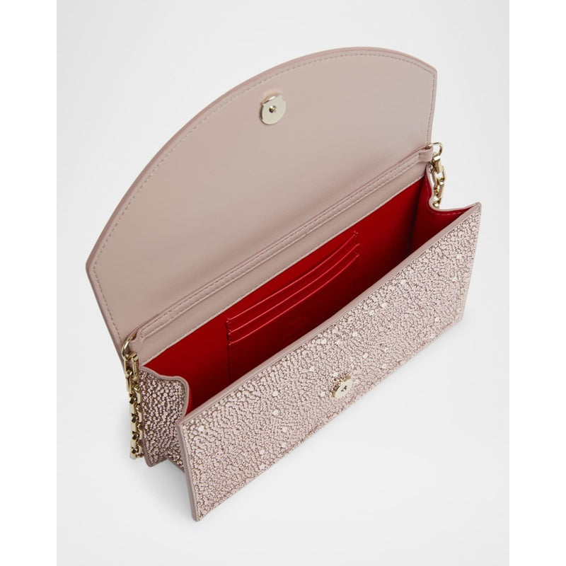 Bolsa Clutch Loubi54 Strass Flap