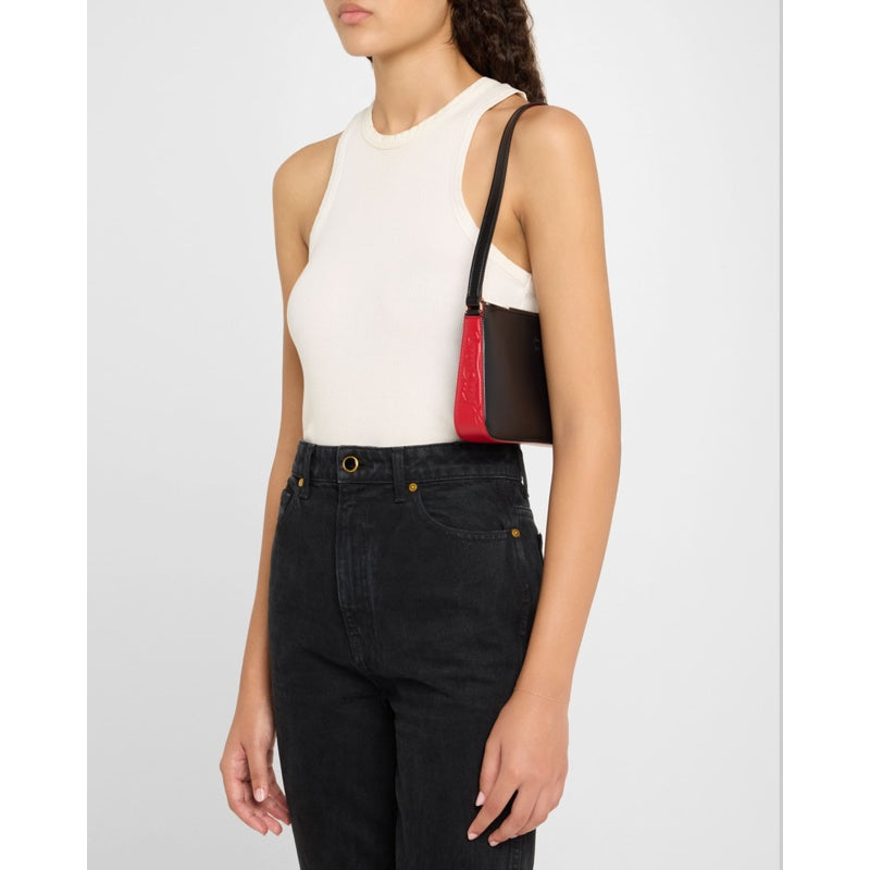 Bolsa Shoulder Loubila in Nappa