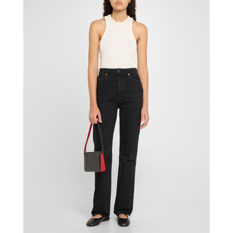 Bolsa Shoulder Loubila in Nappa