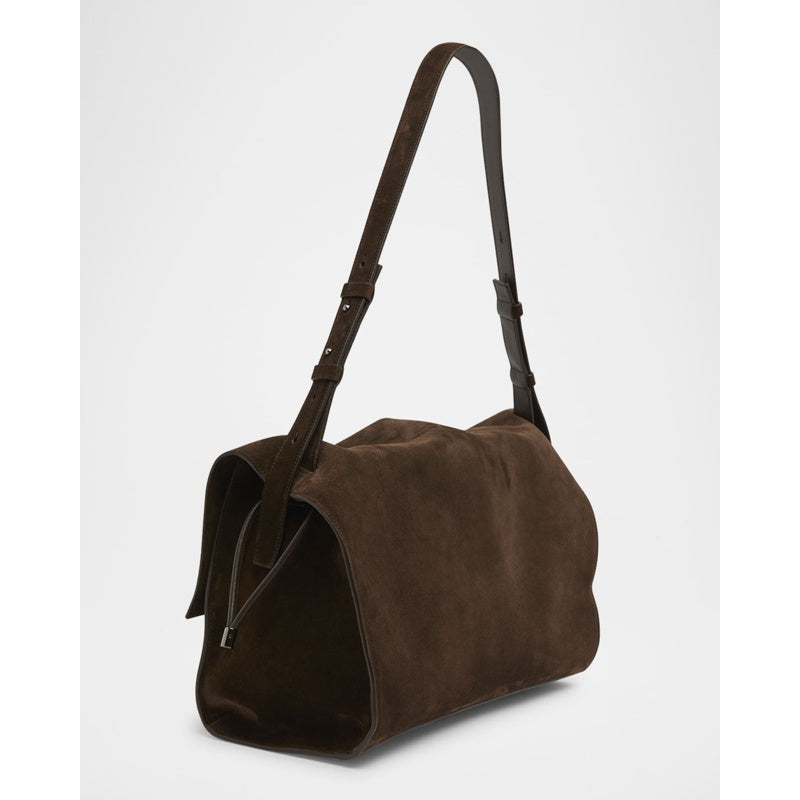Bolsa Shoulder Baggy Large in Suede
