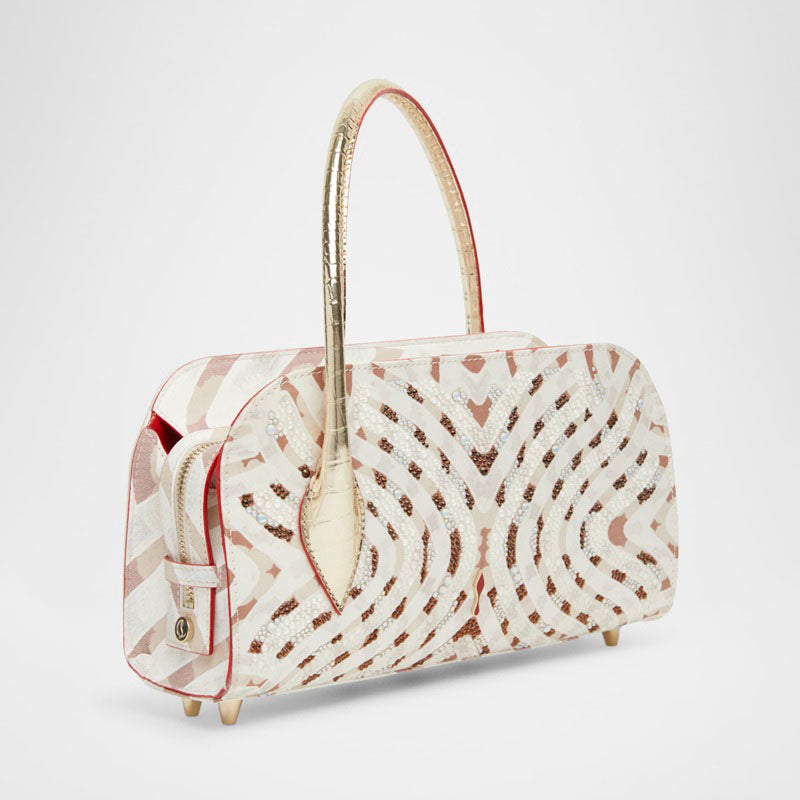 Bolsa Handle Eloise in Gaagal Mirror Strass - Mercado de Luxo - O Maior E-Commerce de Bens, Produtos e Serviços de Luxo do Brasil.