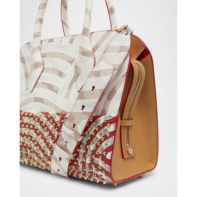 Bolsa Handle Eloise Medium in Coated Canvas and