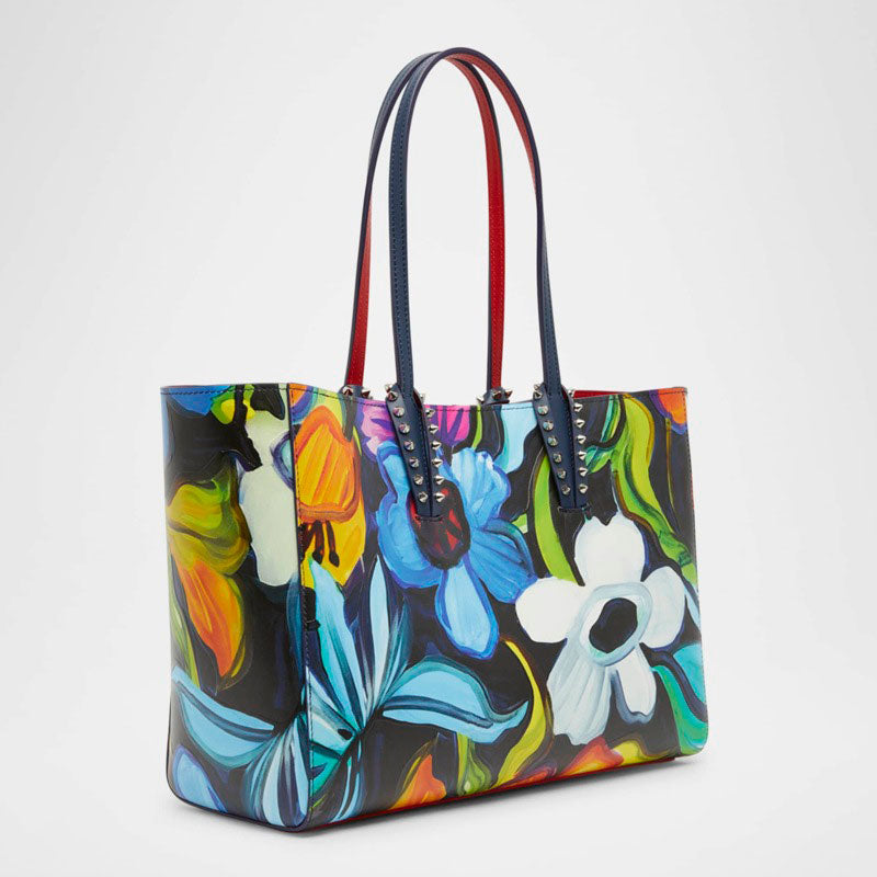 Bolsa Shopper Cabata Small in Flower-Print - Mercado de Luxo - O Maior E-Commerce de Bens, Produtos e Serviços de Luxo do Brasil.