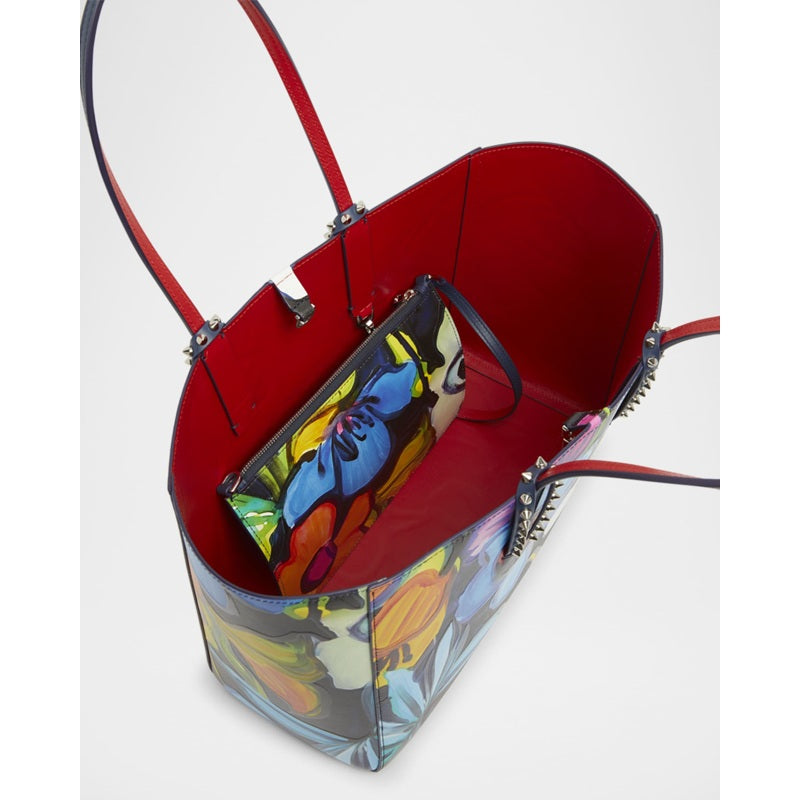 Bolsa Shopper Cabata Small in Flower-Print