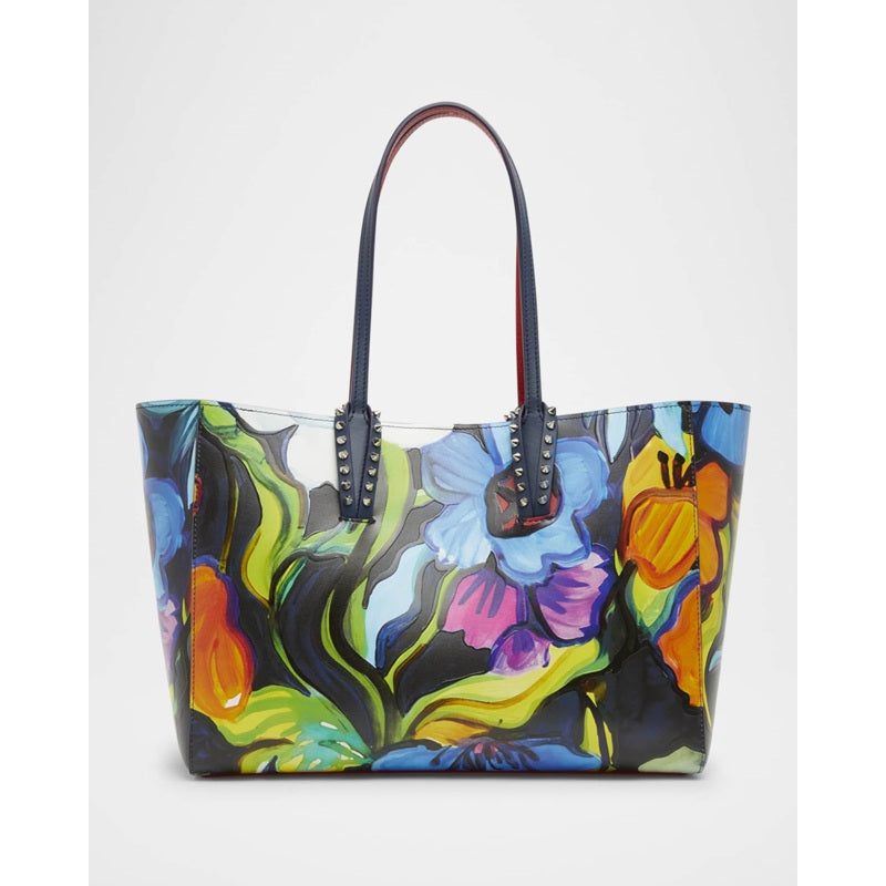 Bolsa Shopper Cabata Small in Flower-Print
