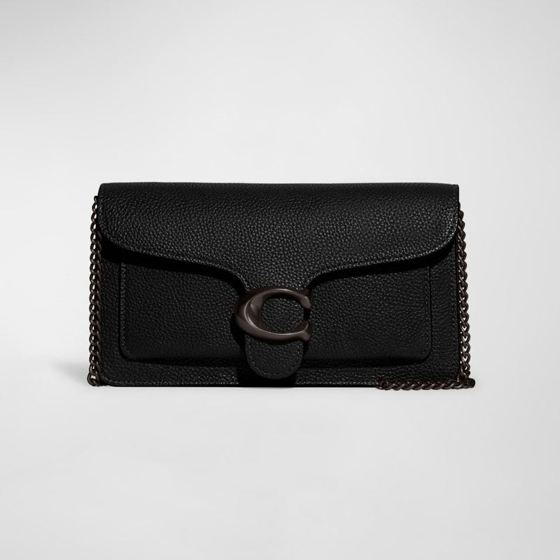 Bolsa Crossbody Tabby Pebble with Chain - Mercado de Luxo - O Maior E-Commerce de Bens, Produtos e Serviços de Luxo do Brasil.